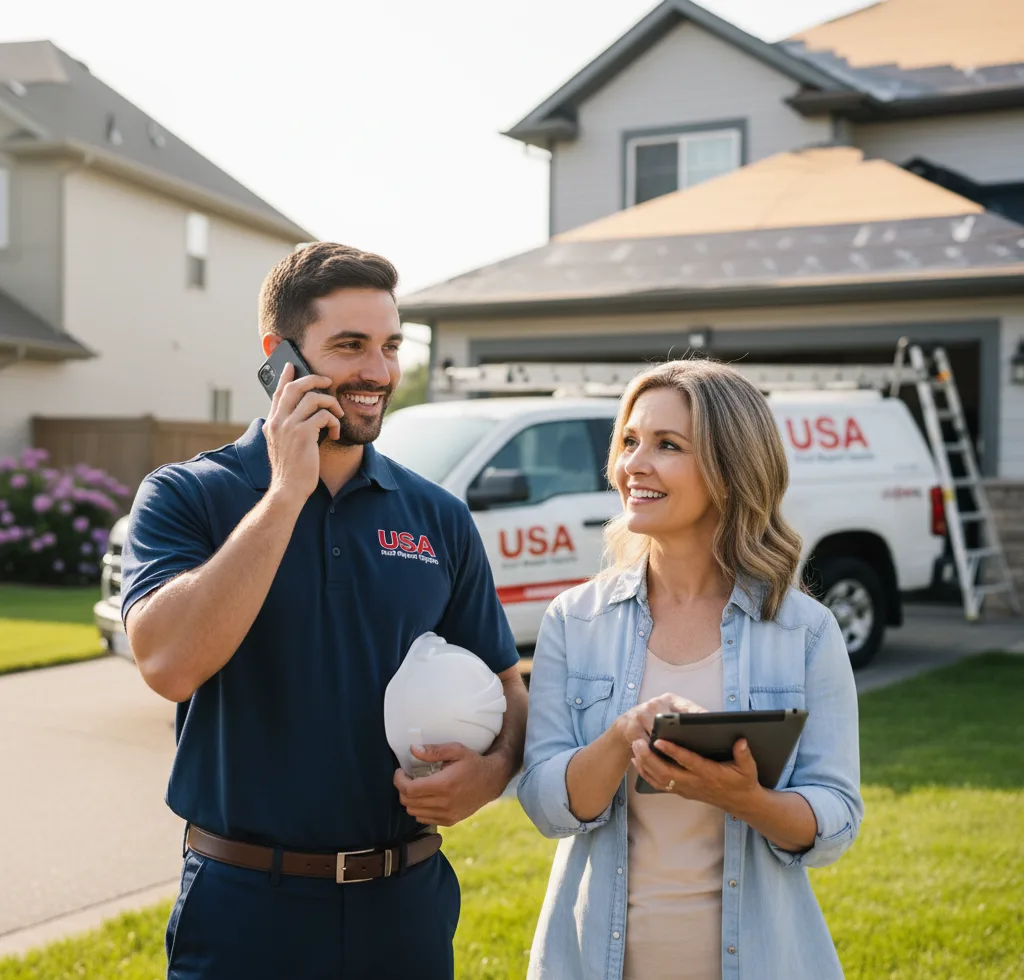 USA Roof Repair Experts customer support in Holladay